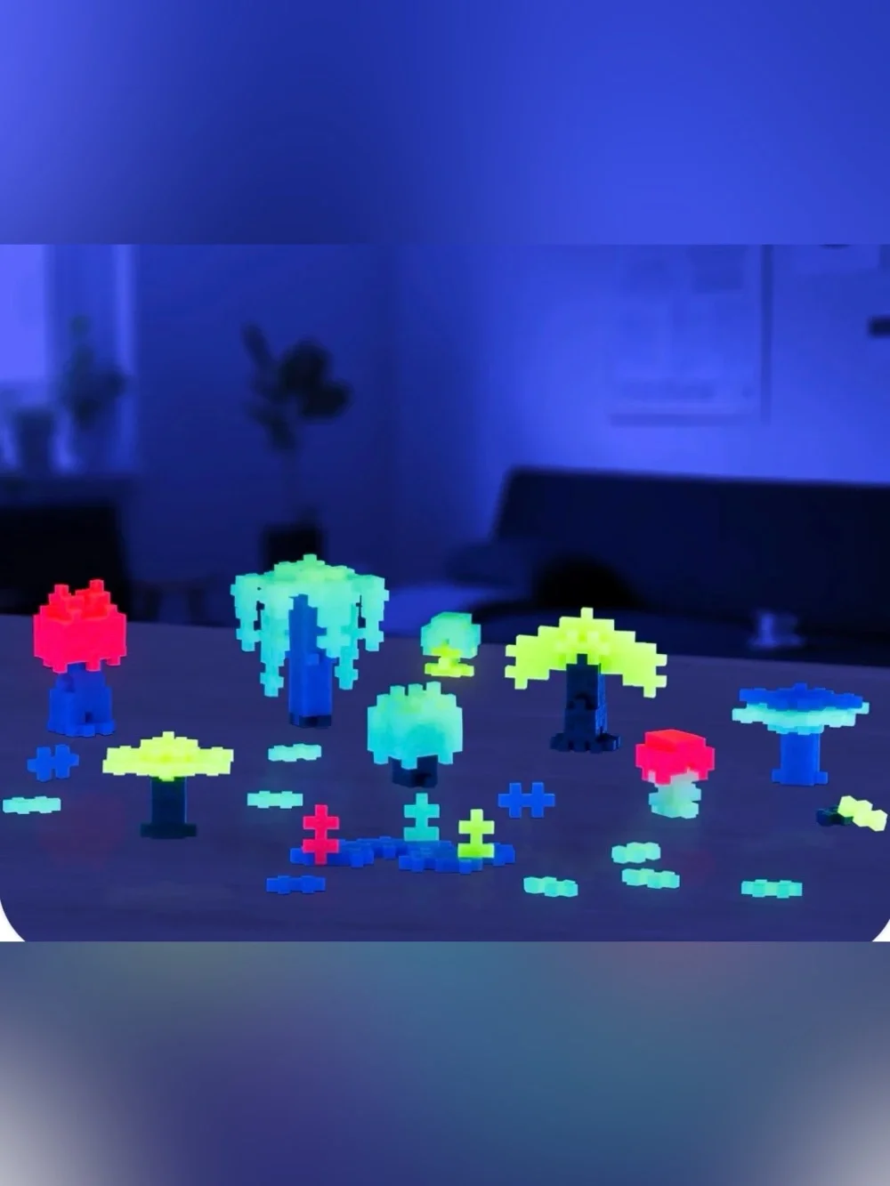 Plus Plus Stem Toy Tube….Glow…70pc